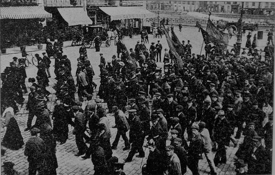 Défilé du 1er mai 1906